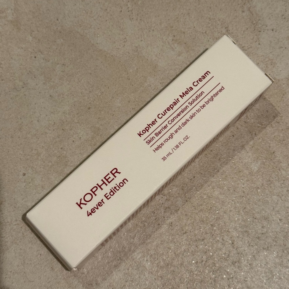 Kopher 4ever edition Kopher Curepair mela cream